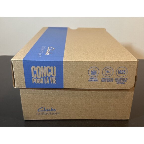 NIB Clarks Laurieann Ruby Women's Size 10 M Black Leather Sandals - Picture 10 of 11